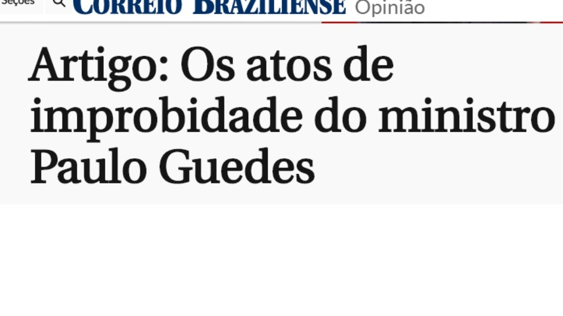 Artigo Correio Braziliense